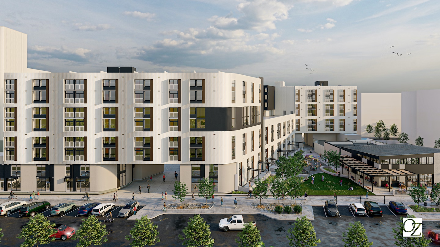 Joli Apartments in Denver Colorado mixed-income residential development touchless faucet planning