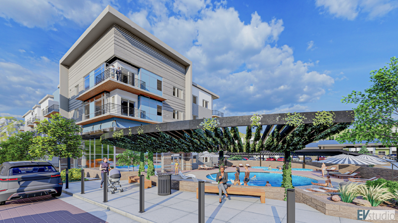 E Vstudio Ridge Gate Station Pool View