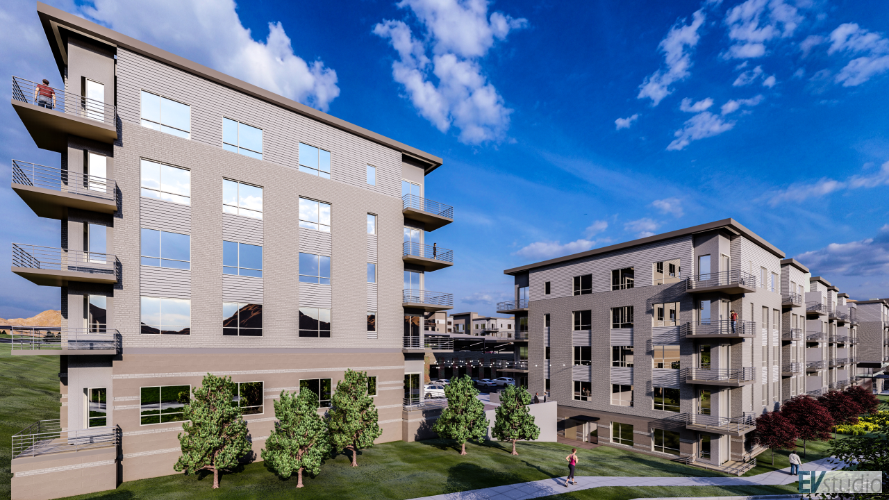 E Vstudio Ridge Gate Station SE View