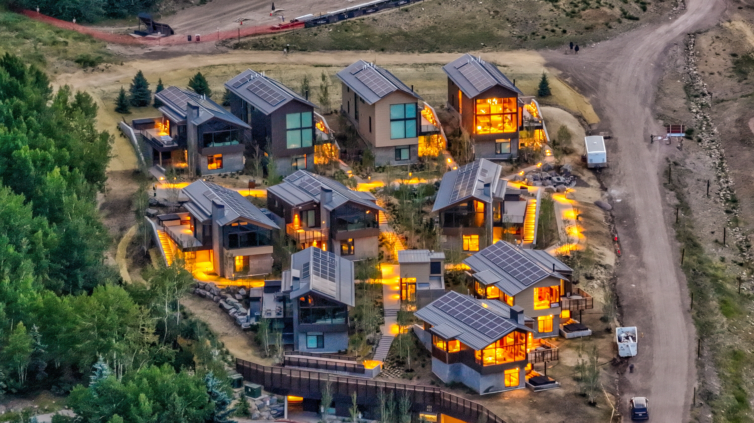 Havens on Fanny Hill 401 Wood Rd Snowmass Village CO 81615 August 2023 Drone Aerial 95