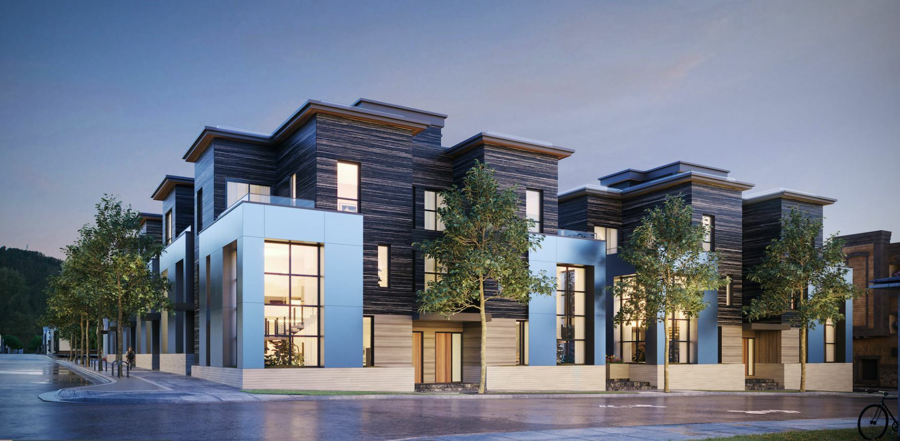 Shaw Construction The Glenwood Townhomes