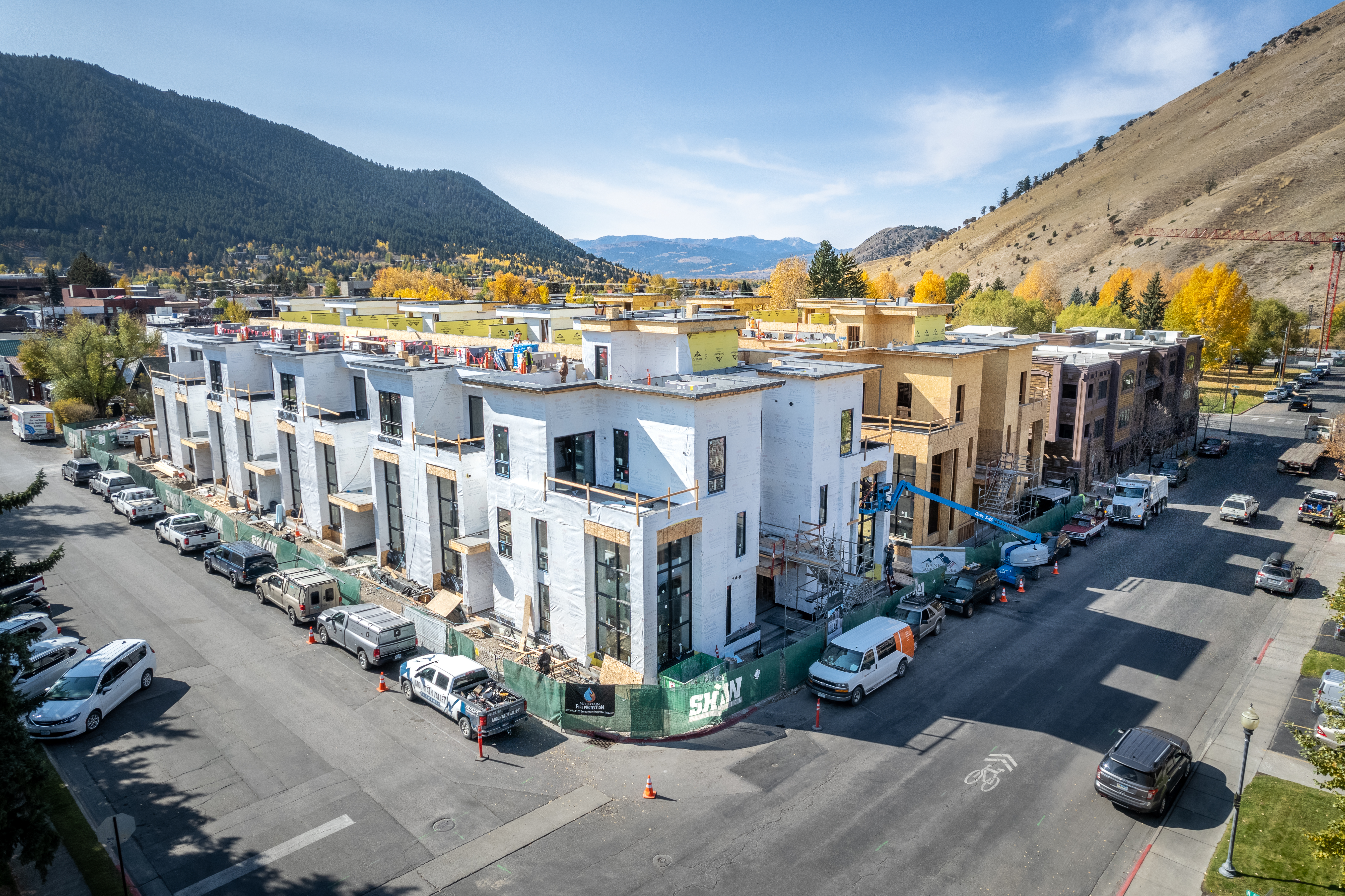 Shaw Construction Glendwood and Gill Townhomes