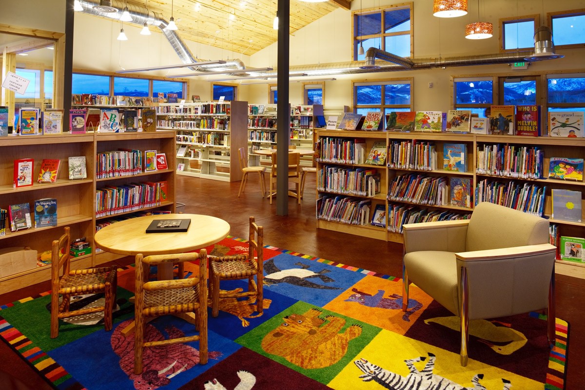 Shaw Construction Teton County Alta Branch Library